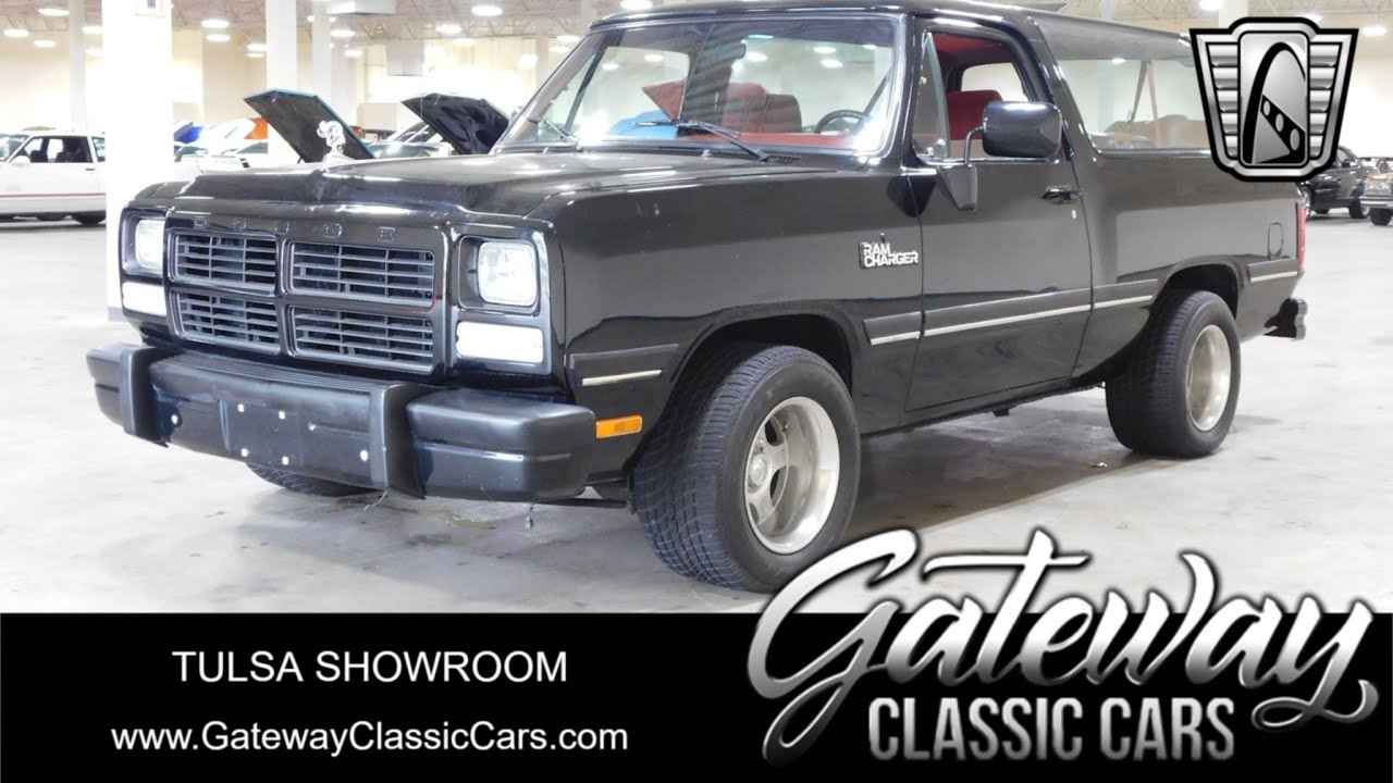 1991 Dodge Ramcharger #100 TUL Gateway Classic Cars Of Tulsa