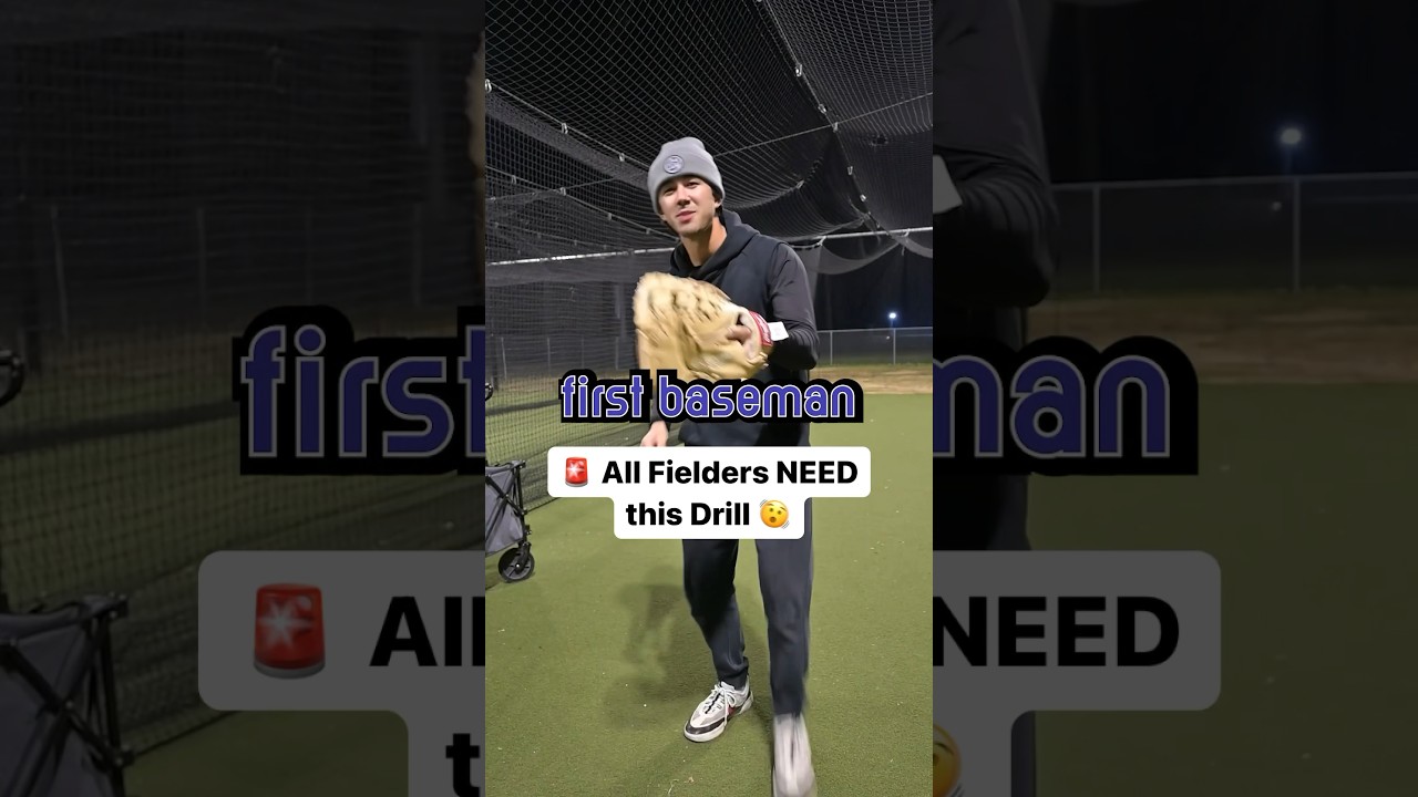 How to Scoop or Pick the Baseball at 1B 🫨