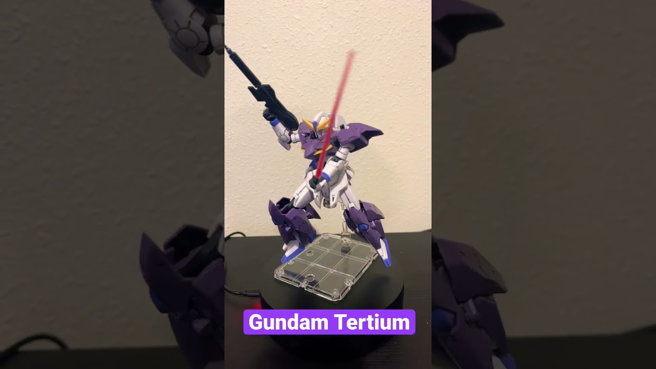 Gundam Tertium [ HG ] Sid&rsquo;s Mobile Suit Action Figure Review #shorts #short #gunpla #gundam