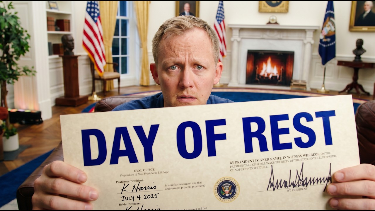Trump Signs National Sabbath Rest for All Americans. One Word Changes Everything.