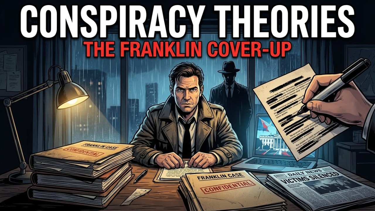 The Franklin Cover-Up: When the Victims Became Criminals | Conspiracy Theories | Black Screen + Rain