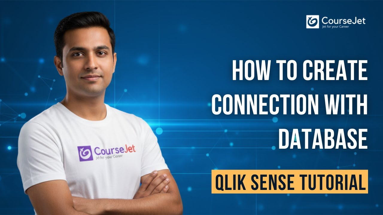 Как создать соединение с базой данных в Qlik Sense | CourseJet