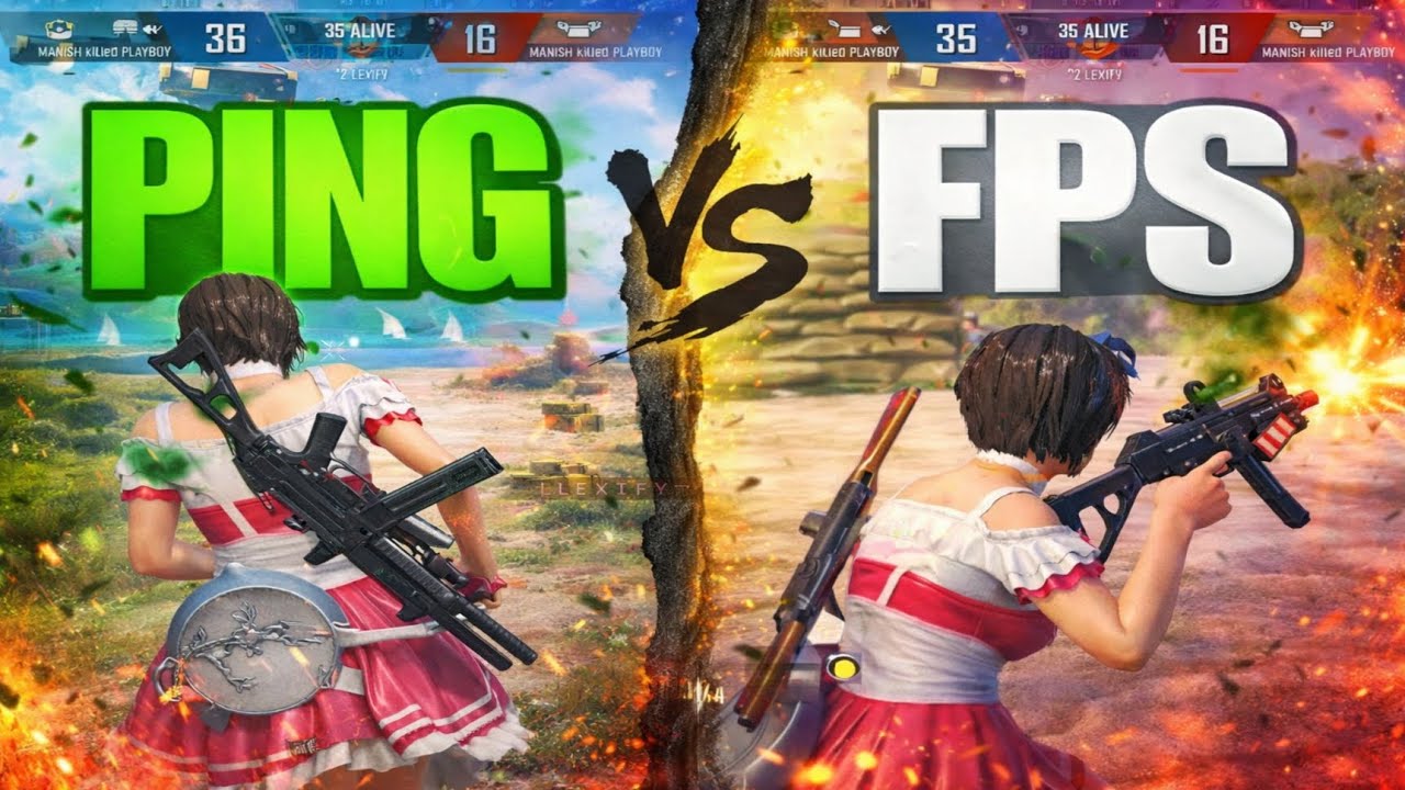 fps vs ping | how to make a fps and ping