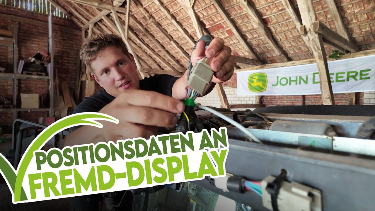 🛠💡Positionsdaten vom John Deere Starfire auf ein Fremdhersteller-Display bekommen ➡️ Marke Eigenbau