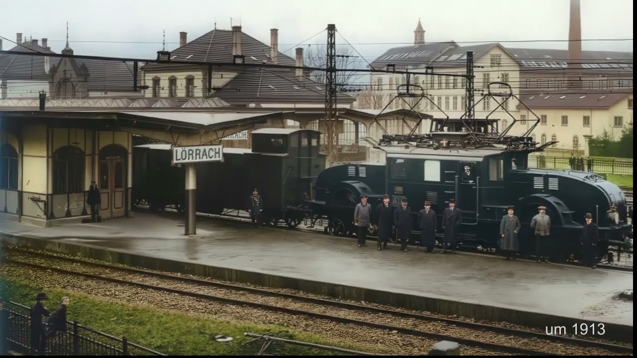 L&ouml;rrach- anno dazumal-  in neuen Farben