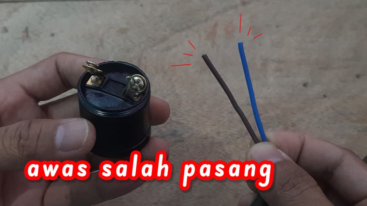 Tips memasang kabel fitting lampu gantung
