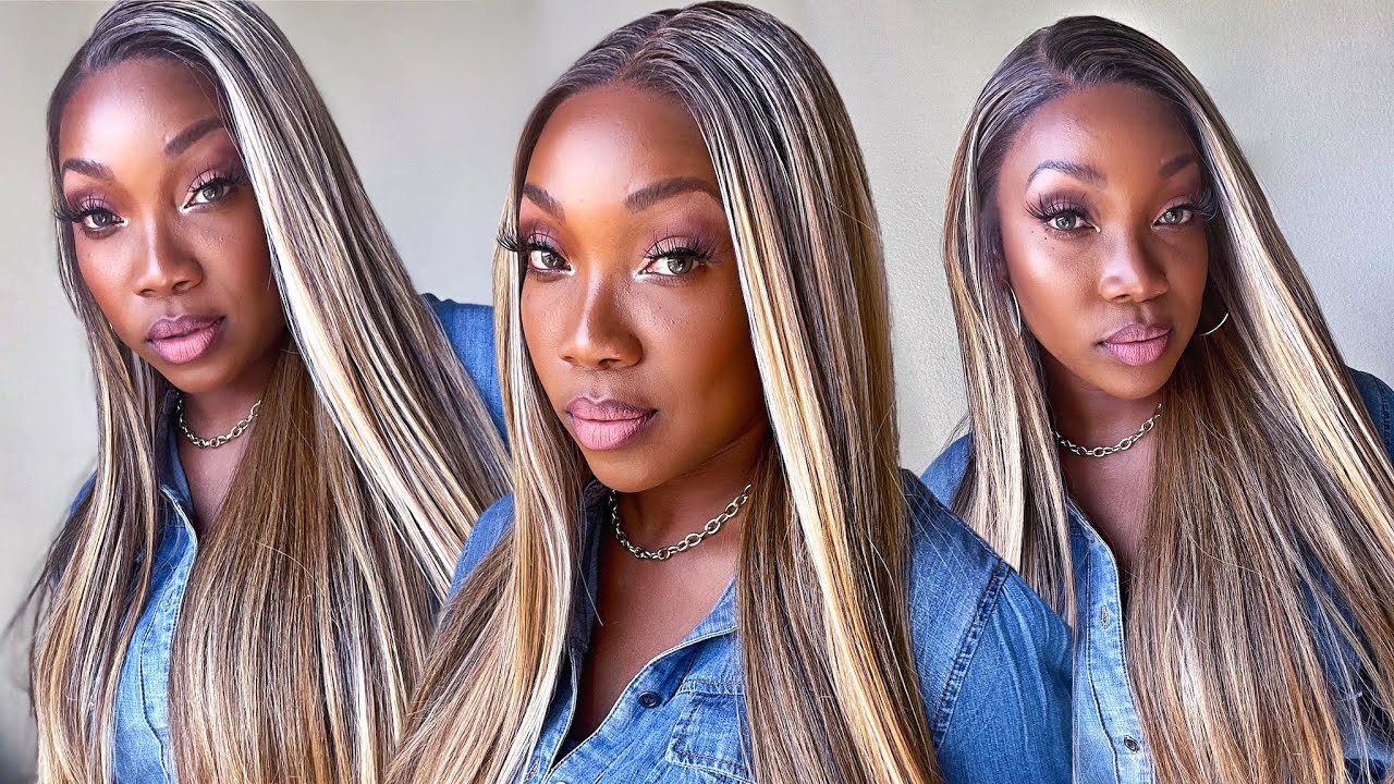 📣NEW Outre COLOR ALERT‼️ Outre BEXLEY Perfect Hairline Synthetic HD Lace Wig | DRFF4/BUTTERED TOAST