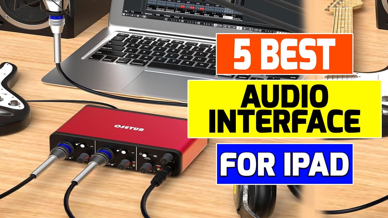 5 Best Audio Interface for iPad in 2025 || Must watch before purchase