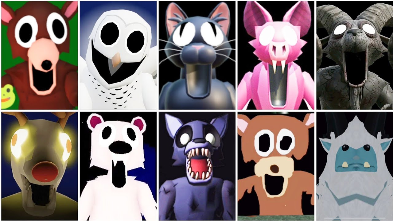99 Nights In The Forest Deer Owl Ram Bat Cat Reindeer Wolf Bear And Yeti Jumpscares