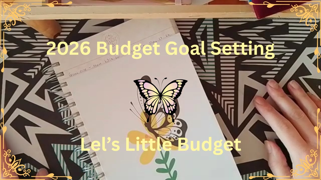 2026 Goal Setting Video, New Year Budget Planning, Low Income Goal Planning,