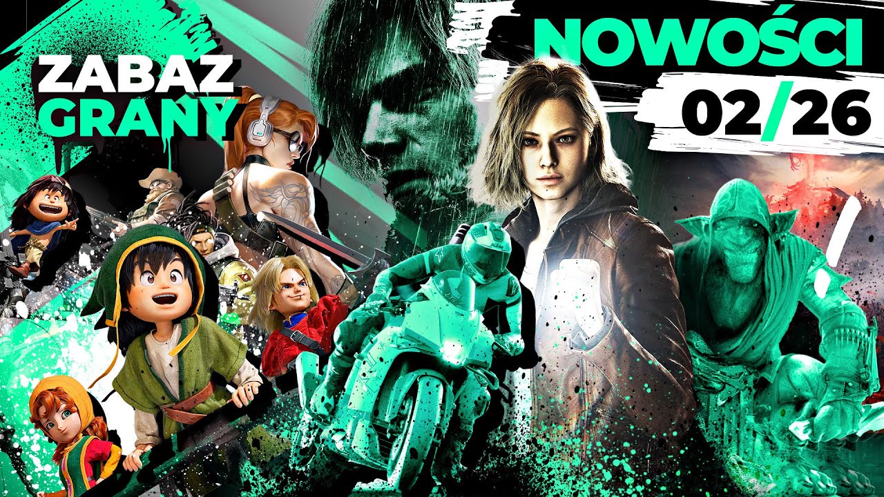 Premiery gier - luty 2026