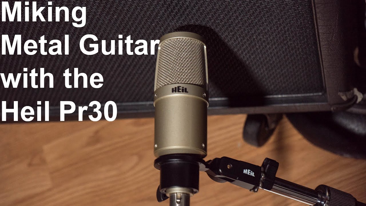 Miking Metal Guitar with the Heil PR30 | SpectreSoundStudios TUTORIAL