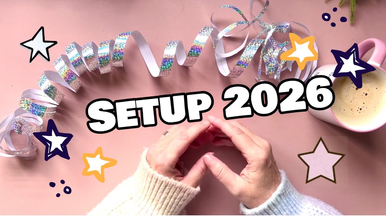 Planner und Journal Setup 2026 | Alles auf Anfang 