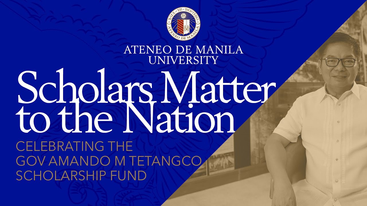 Scholars Matter to the Nation | Celebrating the Gov. Amando M. Tetangco Scholarship Fund