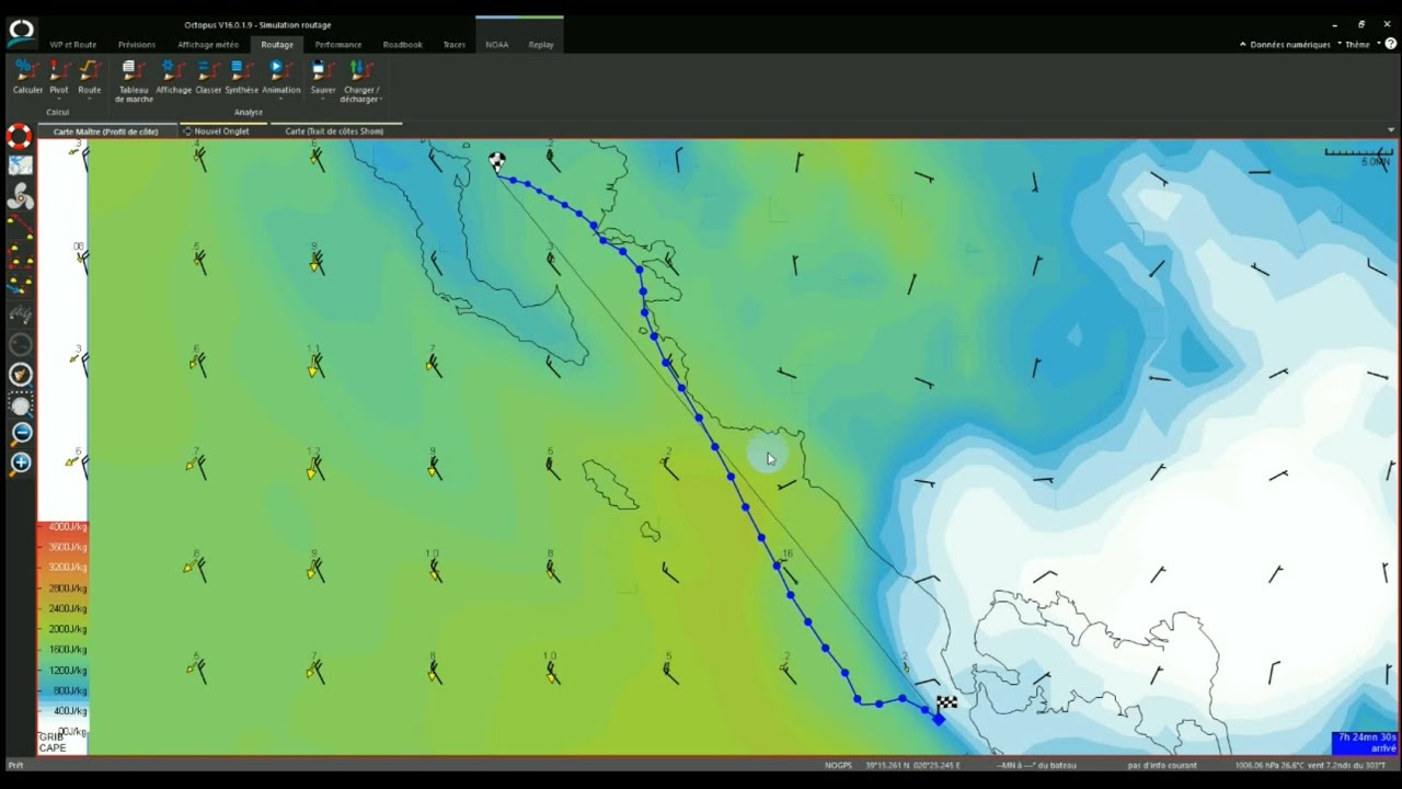 Surveiller l’intensité des orages en croisière