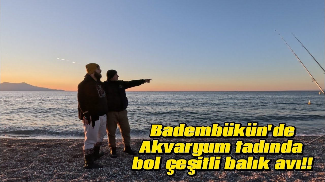 Karaburun,Badembükün'de Akvaryum Tadında Bol Çeşitli Balık Avııı!!!!