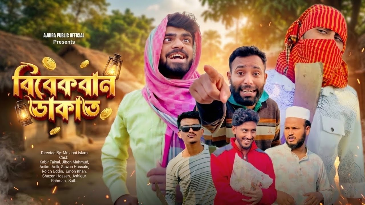 বিবেকবান ডাকাত | BIBEGBAN DAKAT | Bangla New Natok | Ajaira Public Official