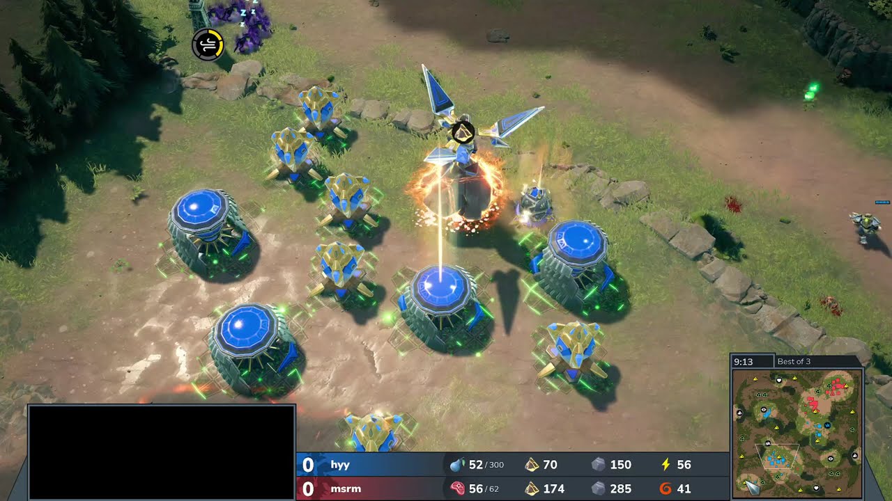 hyy (Cel) vs msrm (Inf) - Stormgate Bo3 - HupCup - Winner Semifinal