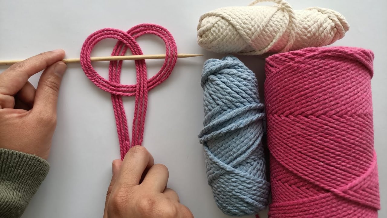 MAKROME İP İLE YAPILABİLECEK HARİKA FİKİR / KENDİN YAP