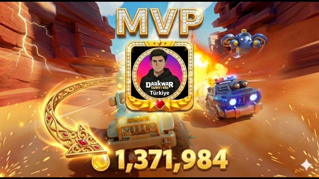 KARA ALTIN SAVAŞINDA MVP OLDUM!! Rakip İttifak 70B GÜCÜNDE !! - Dark War Survival
