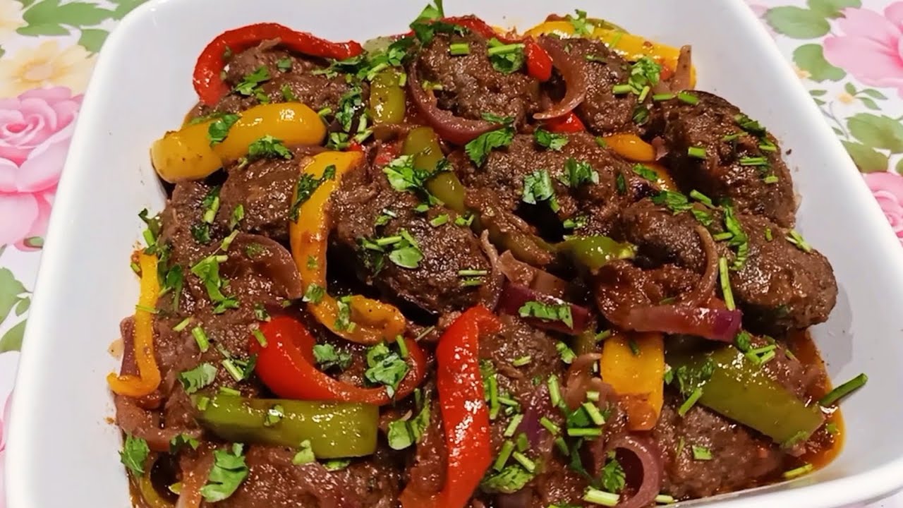 (الكفتة بالخلطة 🍅🫑🧅طعم جديد وخطيير😋)