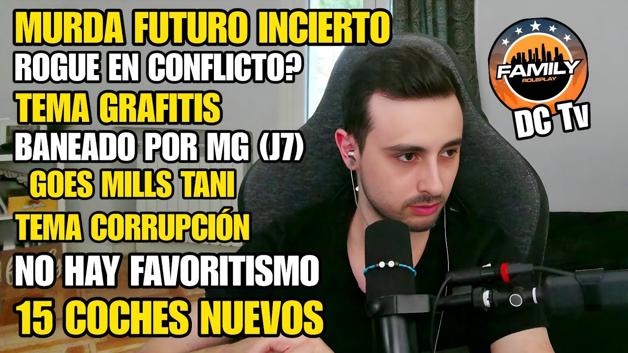 TRAIN MURDA DISBAND IC? BANEADO POR MG (J7) GOES MILLS TANI TEMA CORRUPCIÓN, ROGUE CONFLICTO FAMILY 