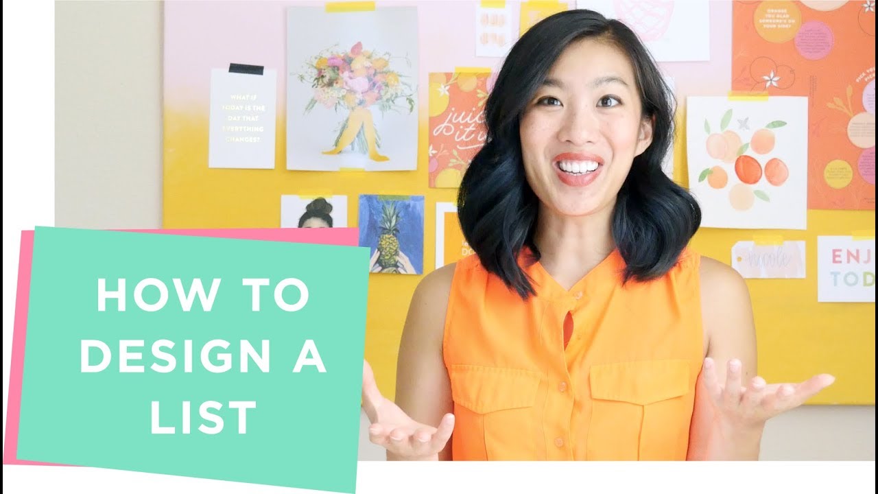 How to Design a List