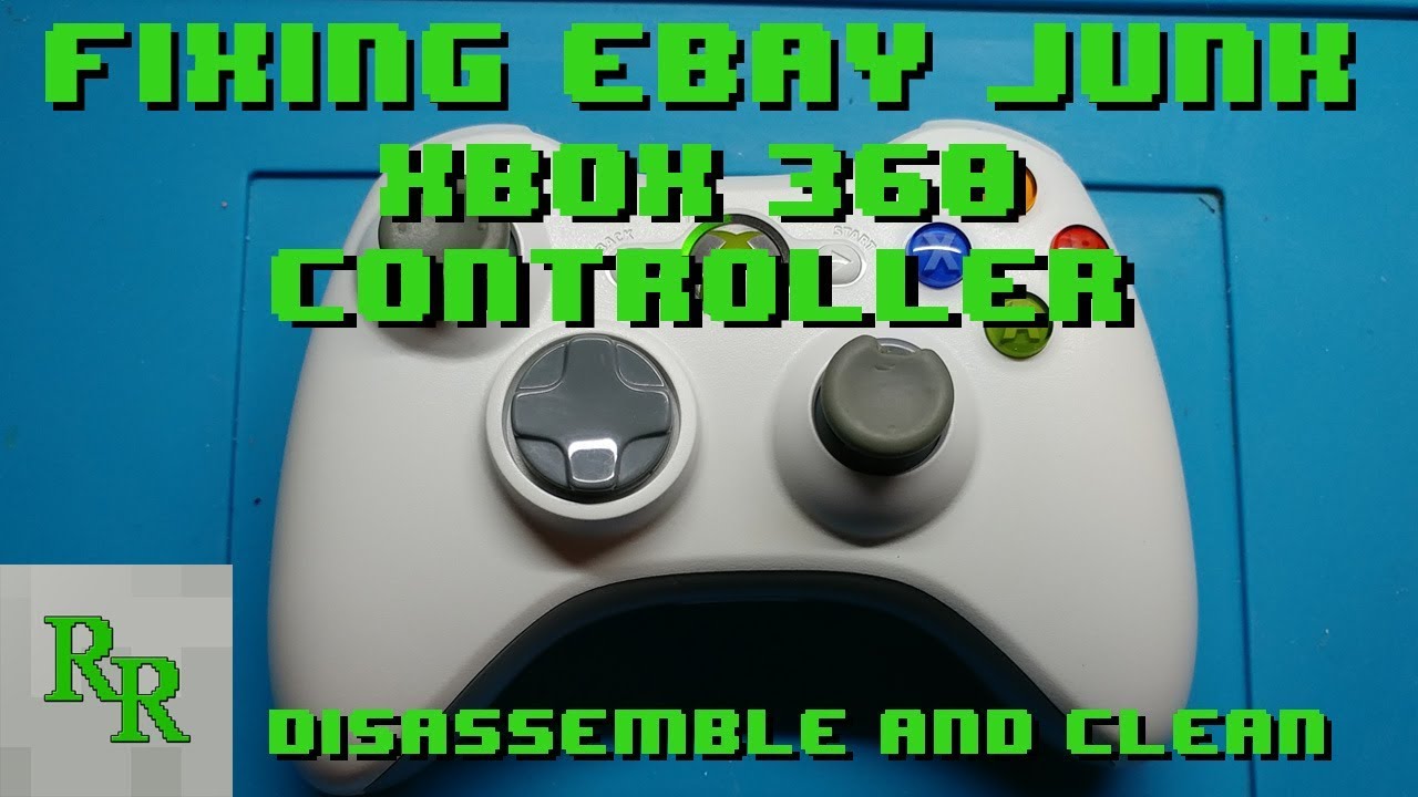 Xbox 360 Controller - Disassemble and clean - Fixing eBay Junk