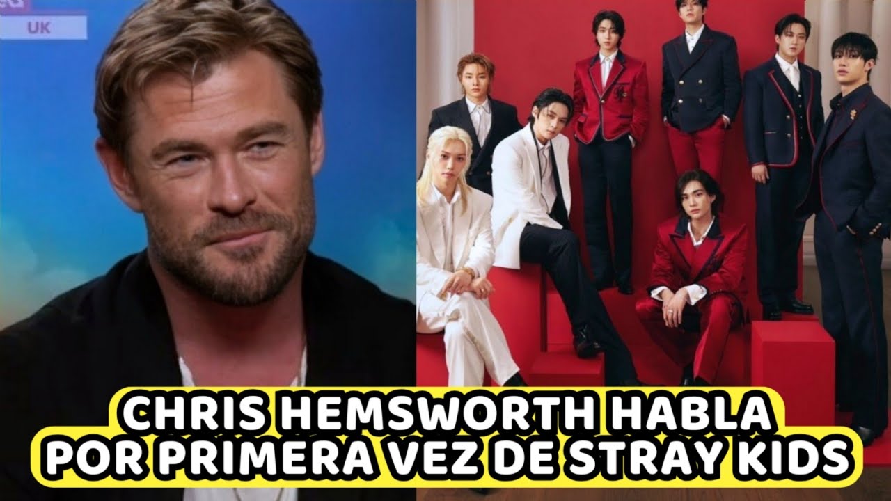 EL ACTOR CHRIS HEMSWORTH HABLA SOBRE STRAY KIDS Y SOBRE CARGARLOS EN LA MET GALA 2024