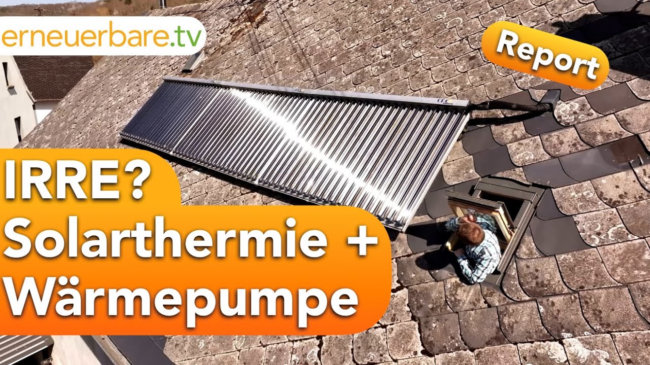 Sommerwärme speichern: Solarthermie und Wärmepumpe
