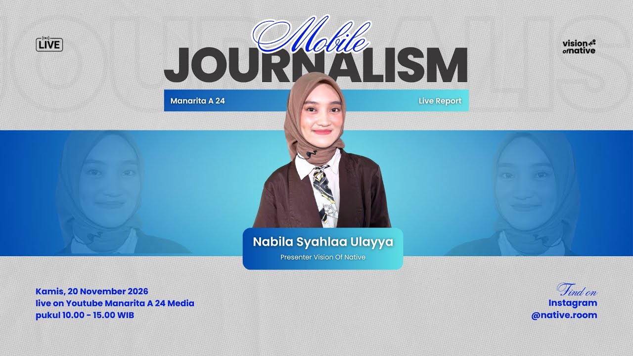 LIVE REPORT MOBILE JOURNALISM