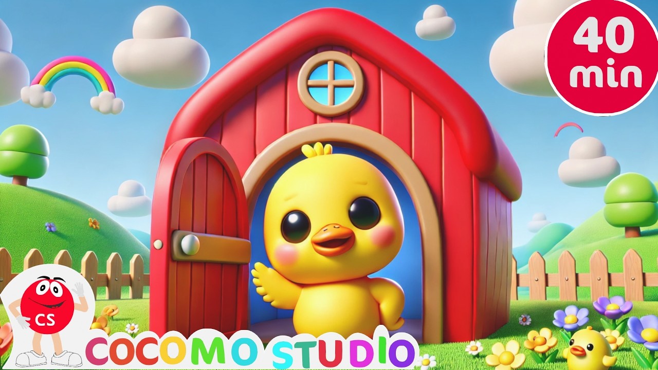 Пять маленьких утят для дошкольников 🦆 | Песенка про цифры и обучающее видео для малышей
