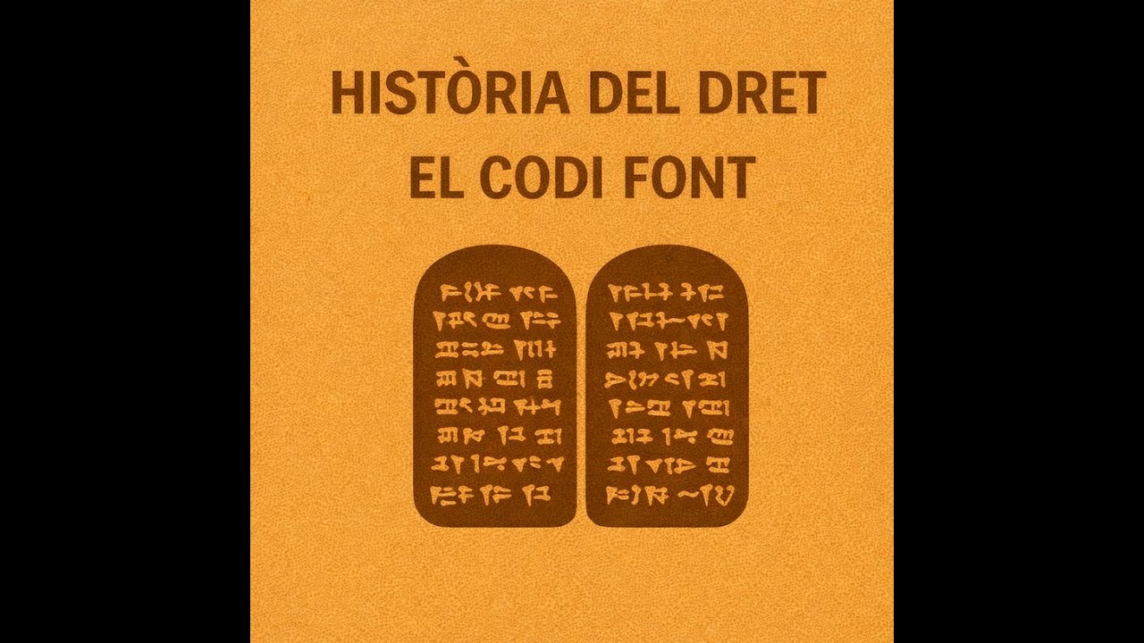 Dret  El Codi Font de la Civilització