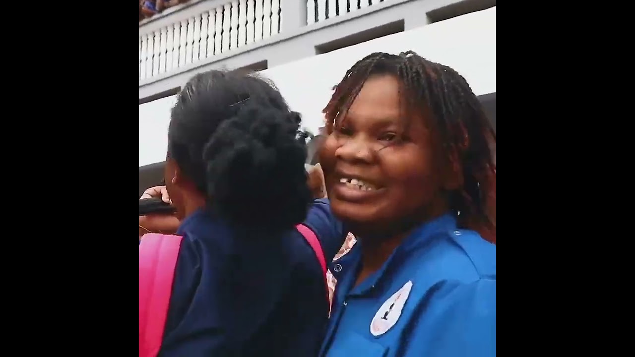 Tidiane Mario au lycée Camara Laye plein à craquer