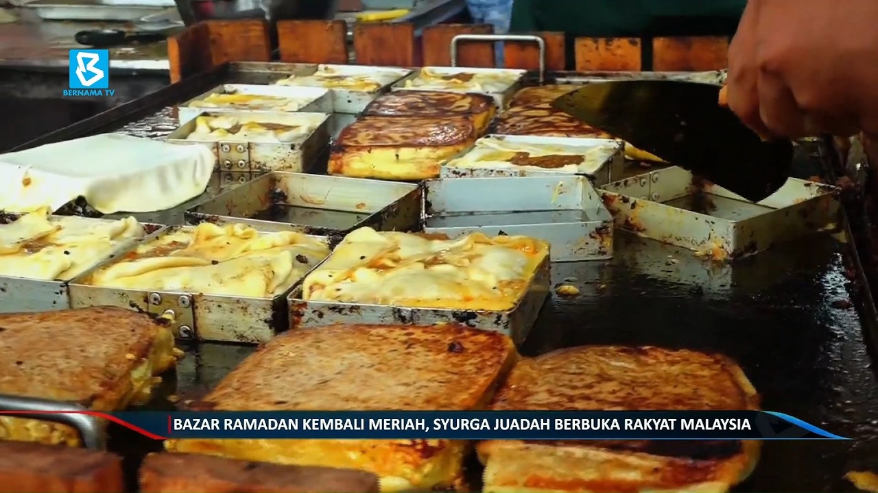 Bazar Ramadan kembali meriah, syurga juadah berbuka rakyat Malaysia