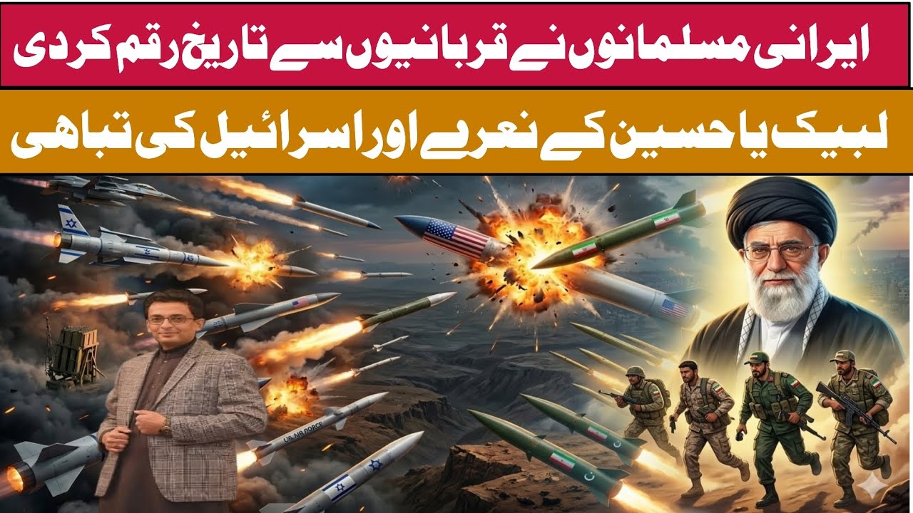 Big Surprise of Iran. Israel and Trump in trouble. Sacrifices of Irani Muslims. Labaik Ya Hussain