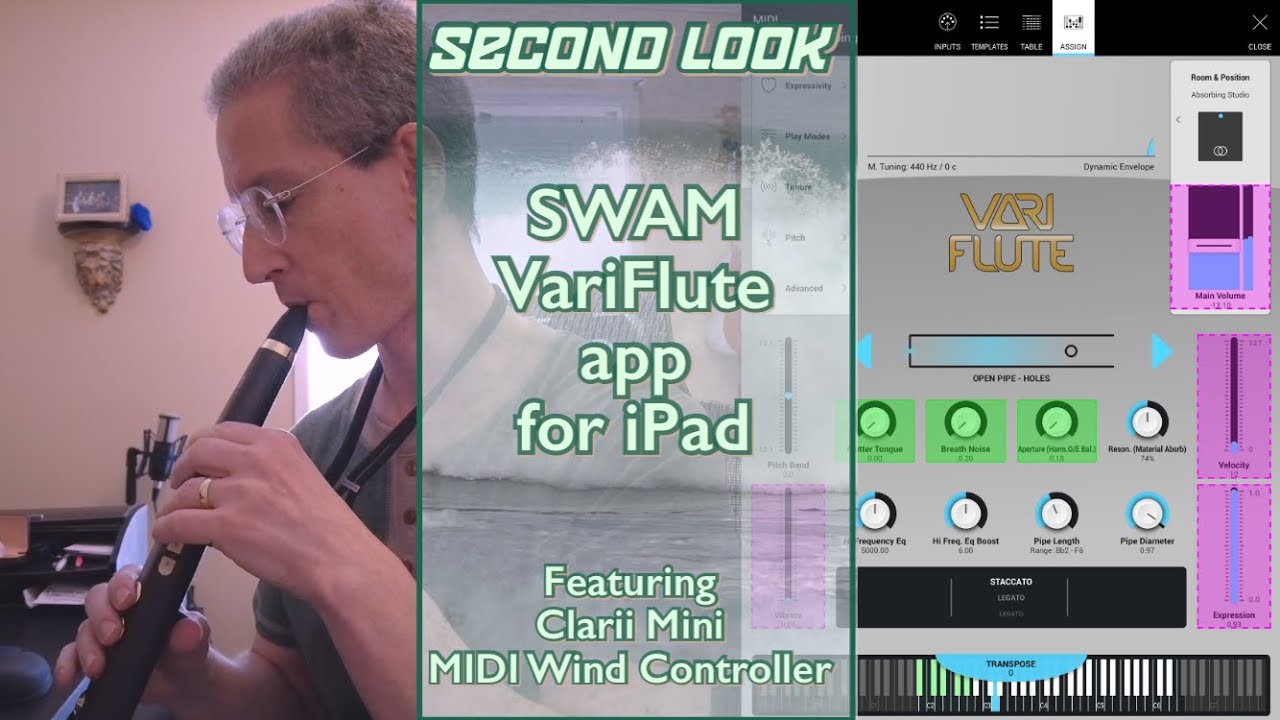 Second Look: SWAM VariFlute app for iPad w/ Clarii Mini