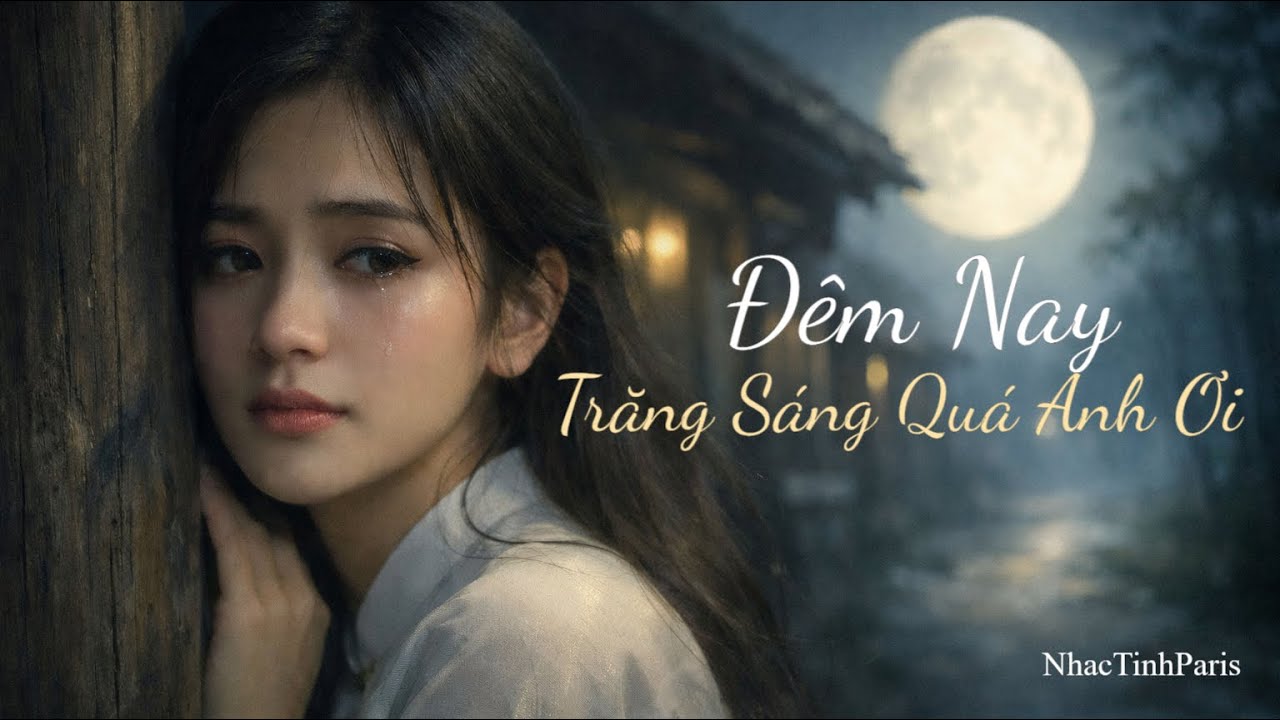 Đêm Nay Trăng Sáng Quá Anh Ơi – Nhạc Buồn Chạm Tận Tim | NhạcTìnhParis