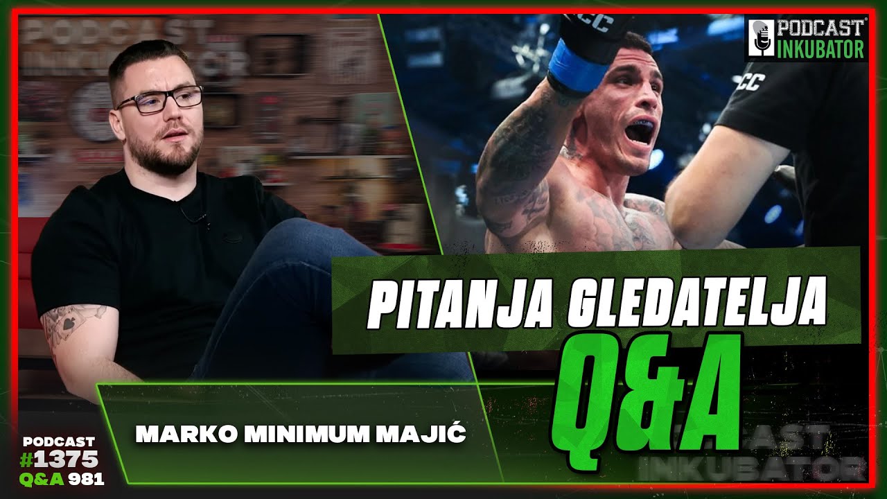 Podcast Inkubator #1375 Q&A 981 - Marko Minimum Majić