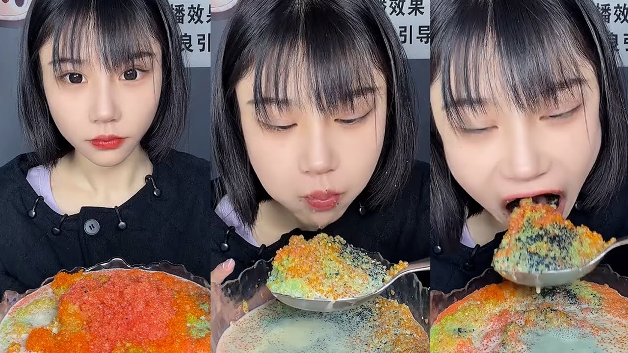 ASMR TOBIKO EGGS | FLYING FISH ROE | EXTREME EATING SOUND