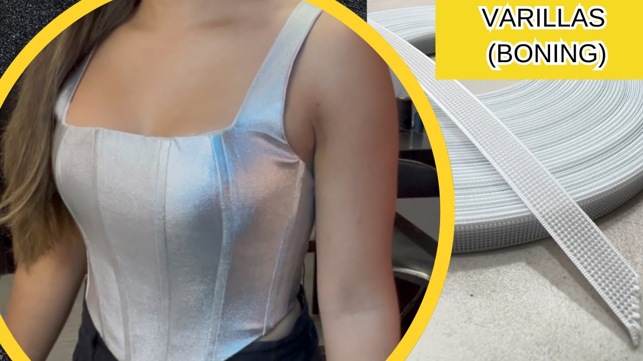 Como  colocar  👉 VARILLA  en BUSTIER  y CORSET paso a paso  by Jorge Ayala
