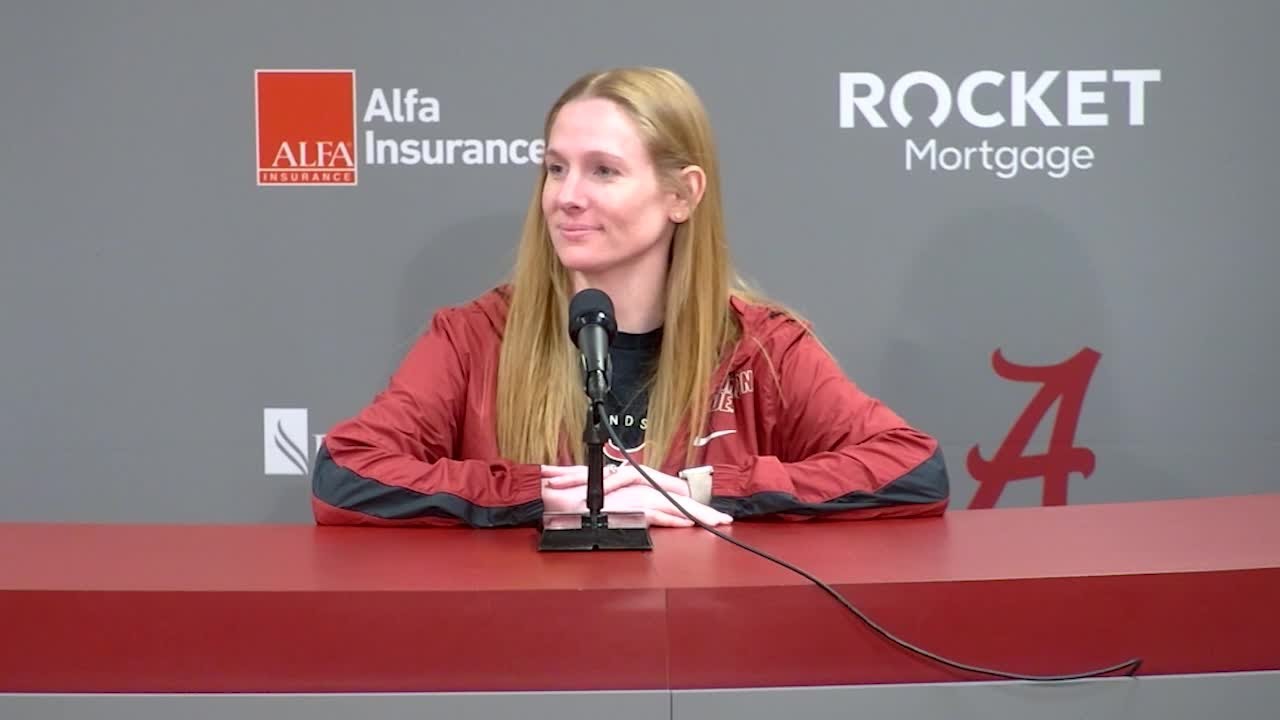 Alabama gymnastics coach Ashley Johnston gives season update