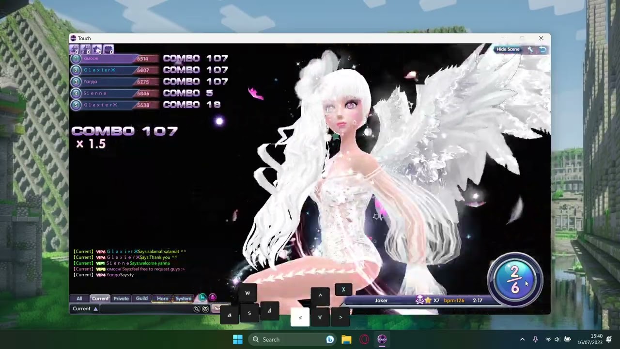 Touch 4Games alien Joker x7 Skull 100%