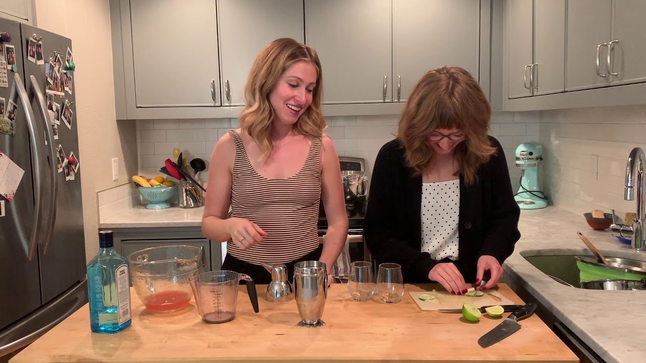 Rhubarb Gin Cocktail [Spring Cocktail Recipe]
