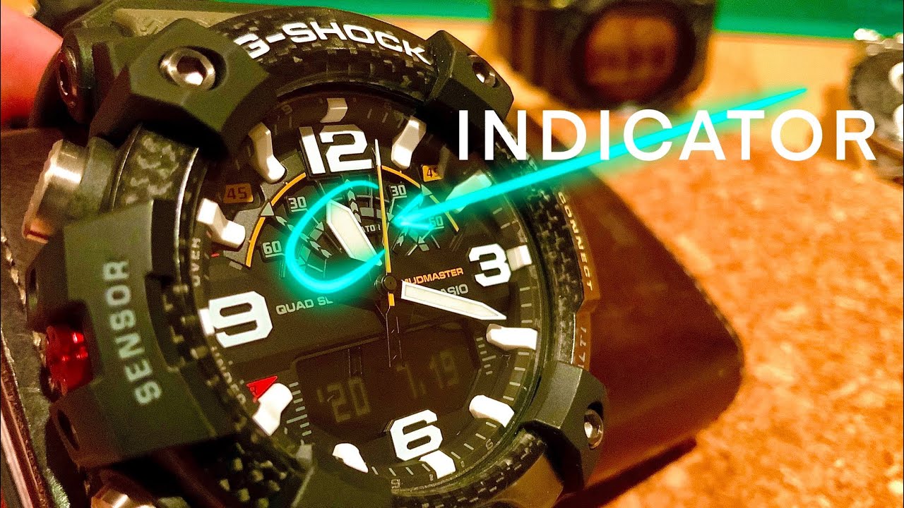 G-Shock Location Indicator GG-B100: Mudmaster superb new function #GShock #Mudmaster