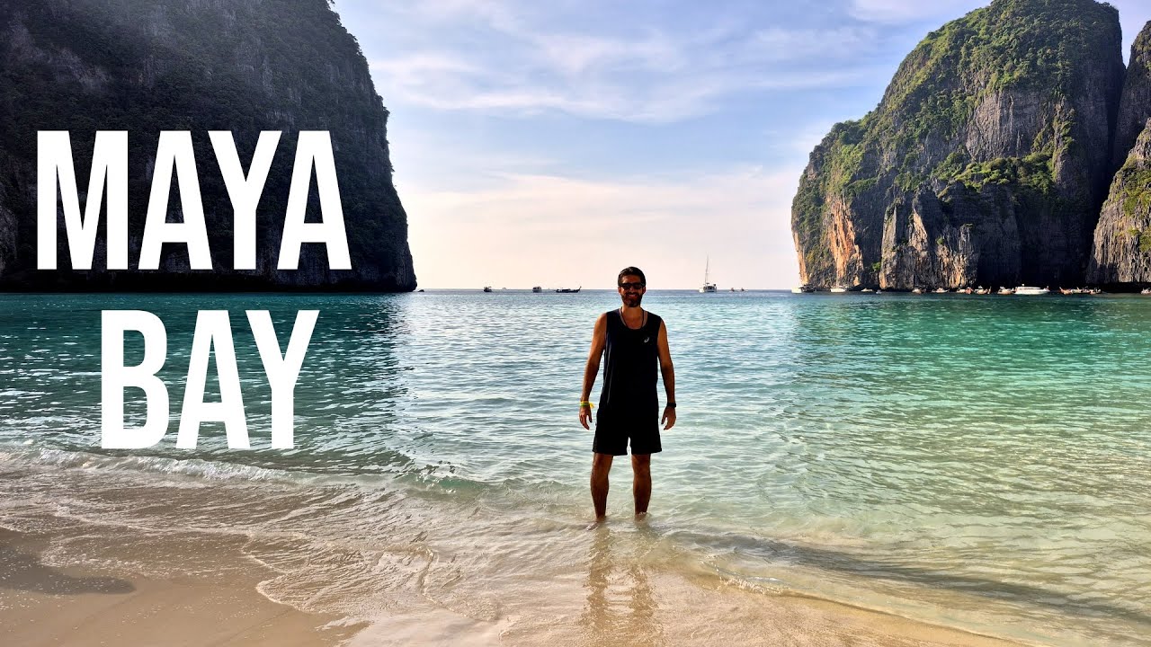 FIZ O PASSEIO PARA MAYA BAY, PI LEH LAGOON E MONKEY BEACH NAS ILHAS PHI PHI