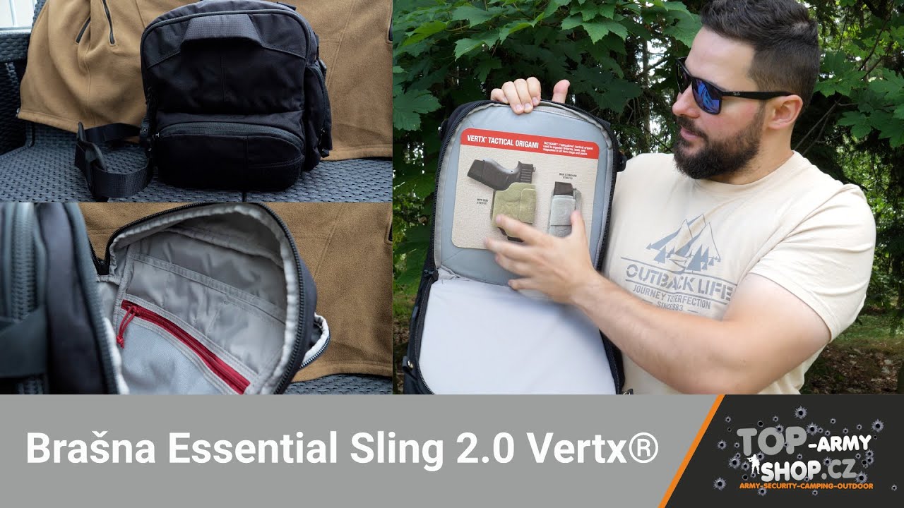Brašna Essential Sling 2 0 Vertx® - parádní EDC! Rigad