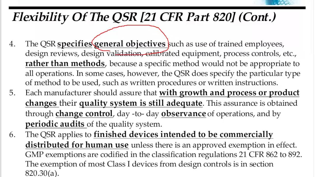 cGMP for Medical Devices Including IVDs