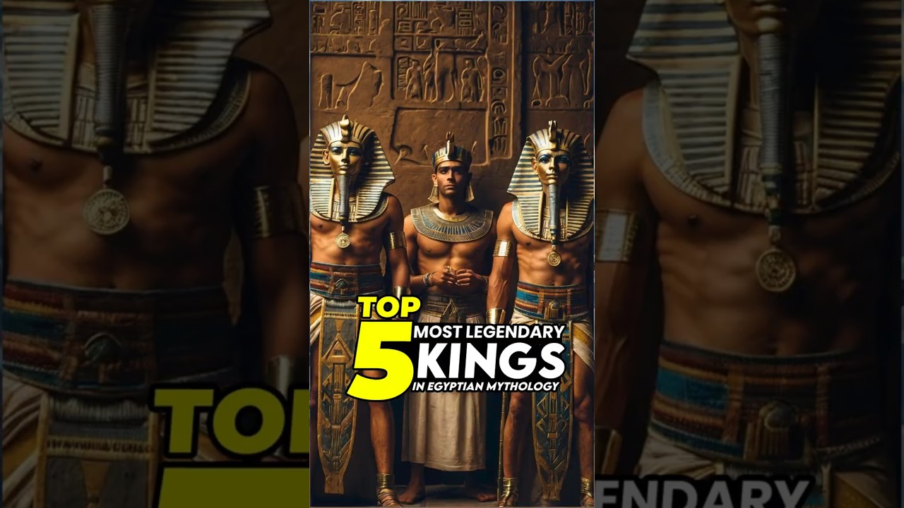 Top 5 Most Legendary Kings in Egyptian Mythology