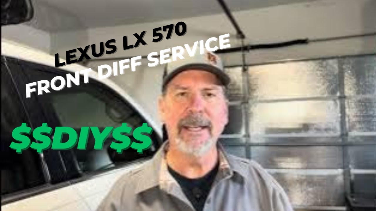 Слив и заправка масла в передний дифференциал Lexus LX570 / Toyota LandCruiser 5.7